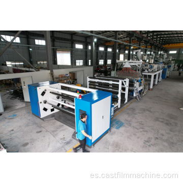 Línea de película de extrusión CPE CPP de 3000 mm